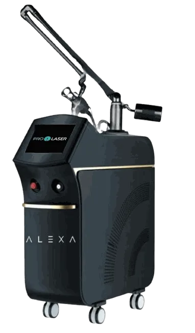 Alexa CO₂ Aesthetic fractional CO₂ laser platform with articulated arm